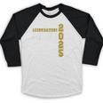 Volleyball Senior Night Volleyball Senior 2025 Graduation 14 Baseball Raglan Shirt