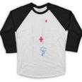 Wife Mom DNP Doctor Of Nursing Practice Graduation Baseball Raglan Shirt