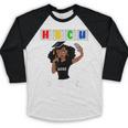 Women HBCU Grad 2025 College Graduation Apparel Baseball Raglan Shirt