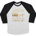 Women's Please Be Patient With Me I'm From The 1900s Vintage Baseball Raglan Shirt