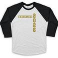 Wrestling Senior Night Wrestling Senior 2026 Graduation 43 Baseball Raglan Shirt
