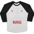 Xmas Nurse Graduation Keep Calm I'm Almost A Nurse Baseball Raglan Shirt