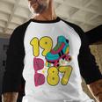 1987 Retro Raised In The 80s Old School Nostalgia Vibes Baseball Raglan Shirt 1987 Retro Raised In The 80s Old School Nostalgia Vibes Baseball Raglan Shirt