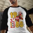 1988 Retro Raised On 80s Music Old School Nostalgia Punk Baseball Raglan Shirt 1988 Retro Raised On 80s Music Old School Nostalgia Punk Baseball Raglan Shirt