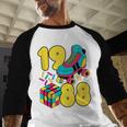 1988 Retro Raised In The 80s Old School Nostalgia Vibes Baseball Raglan Shirt 1988 Retro Raised In The 80s Old School Nostalgia Vibes Baseball Raglan Shirt