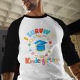 2018 Kindergarten Graduation Graduate Boys Girls Shirt Baseball Raglan Shirt