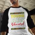 2019 African American High School Graduation SeniorShirt Baseball Raglan Shirt