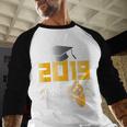 2019 High School Graduation Shirt Gamer Graduate Baseball Raglan Shirt