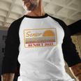 2025 Graduation Highschool Senior Sunset Baseball Raglan Shirt