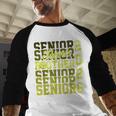 2026 Tennis Senior Brother Graduation Matching Family Baseball Raglan Shirt
