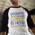 3rd Grade Graduation To 4th T-Shirt Kids Tee Fourth Baseball Raglan Shirt