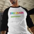 3rd Grade Level Complete Third Grade Graduation Baseball Raglan Shirt