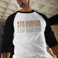 4th Grader Coming Soon 3rd Grade Graduation Baseball Raglan Shirt