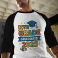 5th Grade Graduation 2025 Graphic – Class Of 2025 Theme Baseball Raglan Shirt