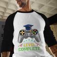 5th Grade Level Complete Gaming Graduation Class 2023 Gamer Baseball Raglan Shirt