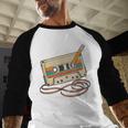 80s 90s Retro Party Costume Nostalgia Cassette Tape Pencil Baseball Raglan Shirt 80s 90s Retro Party Costume Nostalgia Cassette Tape Pencil Baseball Raglan Shirt