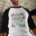 This Is My 80’s Costume Retro Nostalgia Baseball Raglan Shirt