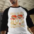This Is My 80s Costume Vibes Nostalgia 1980s Vintage Fashion Baseball Raglan Shirt