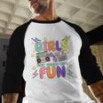 80's Girls Just Wanna Have Fun Nostalgia 1980s Baseball Raglan Shirt