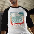 90's Vibe Vintage Style Cassette Tape Nostalgia 1990s Party Premium Tri-Blend Baseball Raglan Shirt 90's Vibe Vintage Style Cassette Tape Nostalgia 1990s Party Premium Tri-Blend Baseball Raglan Shirt