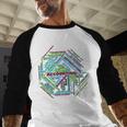Accounting Major Shirt Graduation College CPA Word Cloud Baseball Raglan Shirt