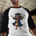 African American Woman Girl Graduation Class Baseball Raglan Shirt