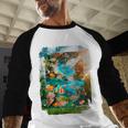 Aqua In The Skies Frutiger Aero Baseball Raglan Shirt Aqua In The Skies Frutiger Aero Baseball Raglan Shirt