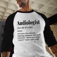 Audiologist Audiology Student Graduation Ear Doctor Baseball Raglan Shirt