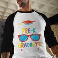 What An Awesome Pre-K Graduate Looks Like 2025 Graduation Baseball Raglan Shirt