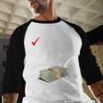 Bachelor Graduation Baseball Raglan Shirt