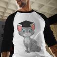 Bachelor Master Cats Graduation 2026 Graduate Baseball Raglan Shirt