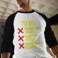 Bachelors Masters Doctorate Degree DR PHD Graduation Baseball Raglan Shirt