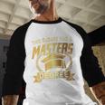 This Badass Has a Masters Degree College Graduation Baseball Raglan Shirt
