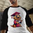 Bearded Dragon Graduation Kindergarten Elementary Girl Boy Baseball Raglan Shirt