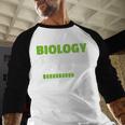 Biology Degree Loading Graduation Student Teacher Biologist Baseball Raglan Shirt