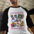 Born In The 80s Raised In The 90s Nostalgia Retro Memories Baseball Raglan Shirt