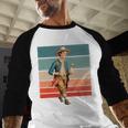 Boy Goose Vintage Rural Pastoral Charm Nostalgia Simple Life Baseball Raglan Shirt