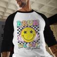Bruh We Out 5th Graders Fifth Grade Graduation Class 2025 Baseball Raglan Shirt