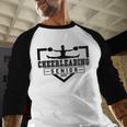 Cheerleading Senior Night Cheer Senior 2025 Graduation 30 Baseball Raglan Shirt