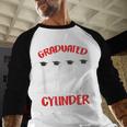 Chemistry Science Joke Graduated Cylinder Graduation T-Shirt Baseball Raglan Shirt