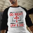 Christian Lawyer Attorney Law Student Graduation Exam Baseball Raglan Shirt