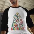 Christmas Audiology Tree Audiology Student Graduation Baseball Raglan Shirt