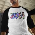 Class Of 1964 Shirt Tie Dye Senior Graduation Class Reunion Baseball Raglan Shirt