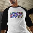 Class Of 1978 Shirt Tie Dye Senior Graduation Class Reunion Baseball Raglan Shirt