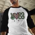 Class Of 1983 Shirt Leopard Senior Graduation Class Reunion Baseball Raglan Shirt