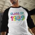 Class Of 1989 School Reunion College Highschool Graduation Baseball Raglan Shirt