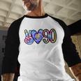 Class Of 1990 Shirt Tie Dye Senior Graduation Class Reunion Baseball Raglan Shirt