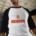 Class Of 2018 Alm18hty Senior 2018 Graduation T-Shirt Baseball Raglan Shirt