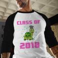 Class Of 2018 Turtle Shirt Graduation Kids Baseball Raglan Shirt