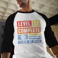Class Of 2019 Senior High School Graduation Level 12th Grade Baseball Raglan Shirt